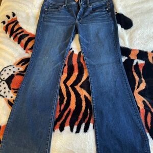 American Eagle bootcut/flared blue jeans